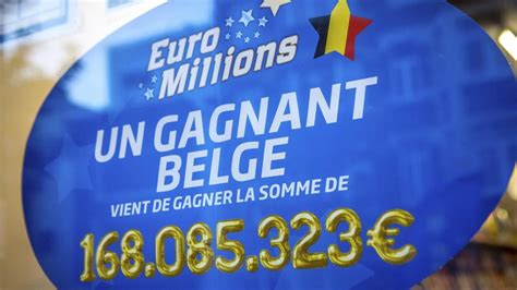 lotto eurom|euromillions belgique dernier tirage.